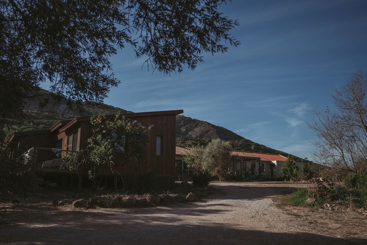 Retreat centre BioVilla surrounded by nature in Arrábida National Park, showcasing its serene landscape just 30 minutes south of Lisbon.