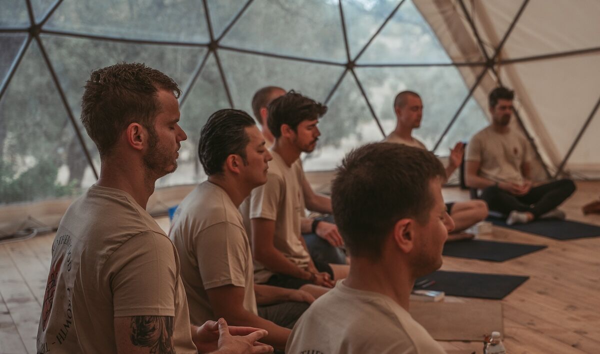 Retreat centre BioVilla surrounded by nature in Arrábida National Park, showcasing its serene landscape just 30 minutes south of Lisbon.