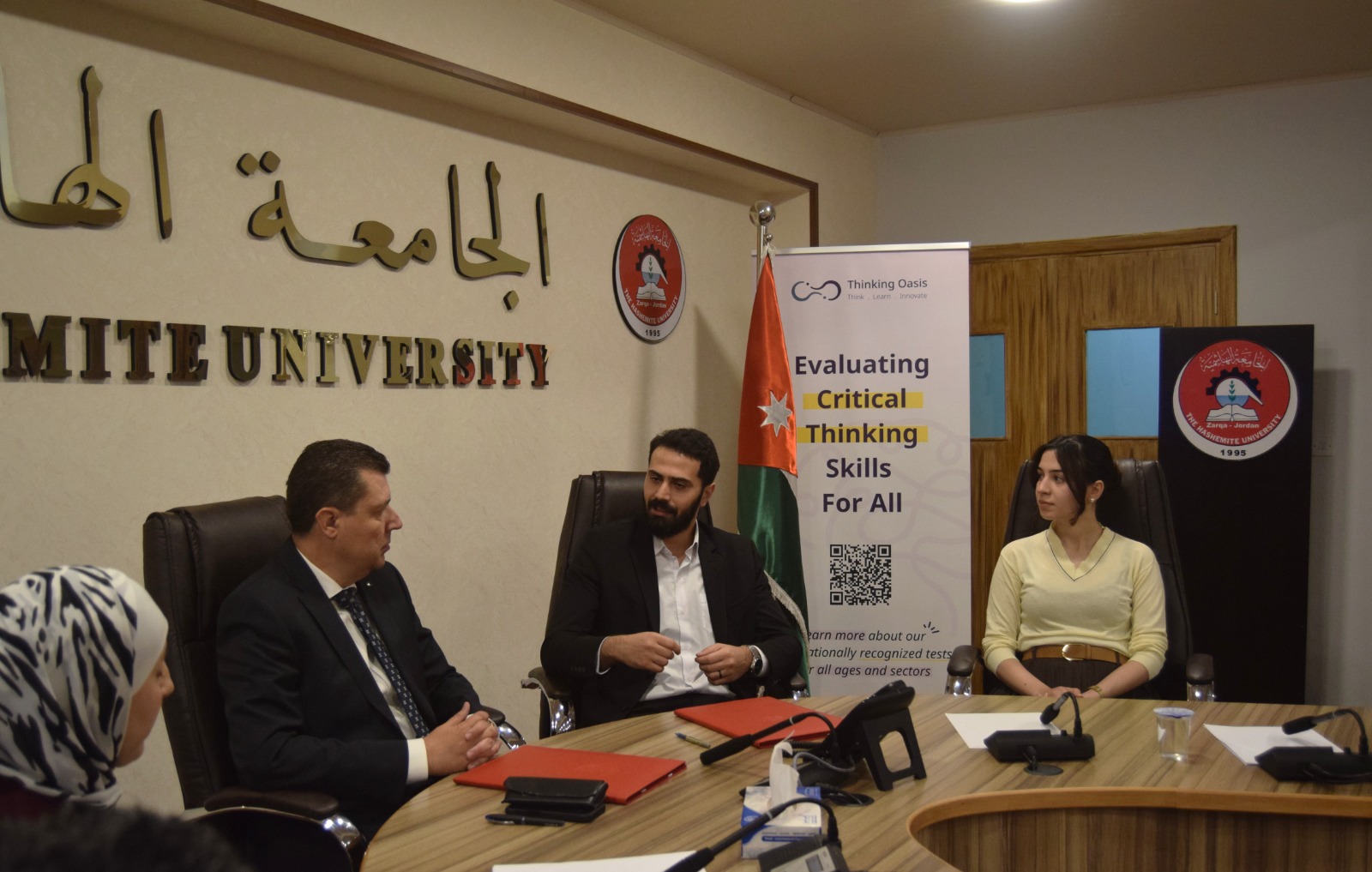 Strategic Partnership Between Thinking Oasis and The Hashemite University Career Center to Advance Workforce Readiness