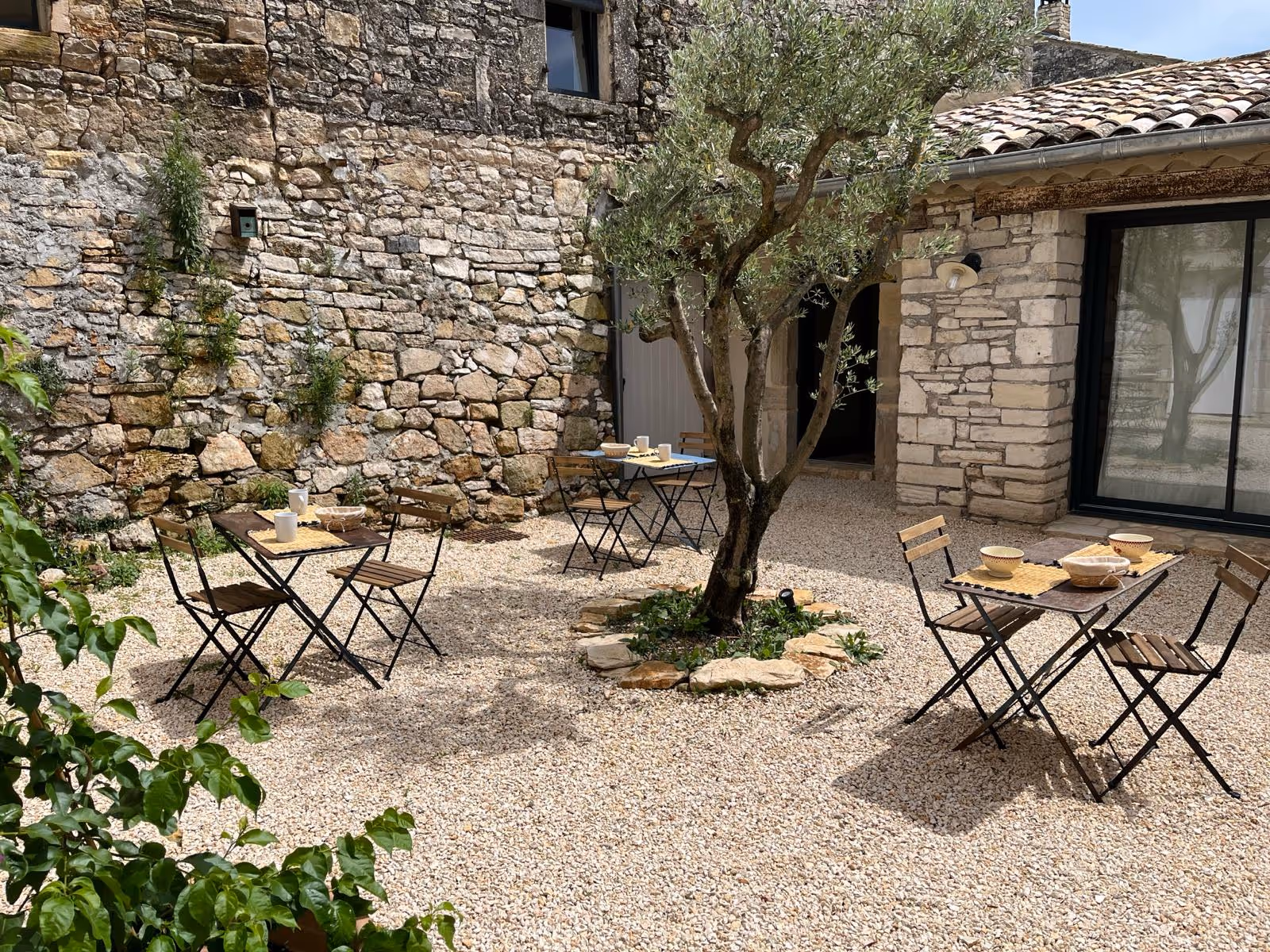 Maison Perchée de bernas | Stage bien-être | Patio