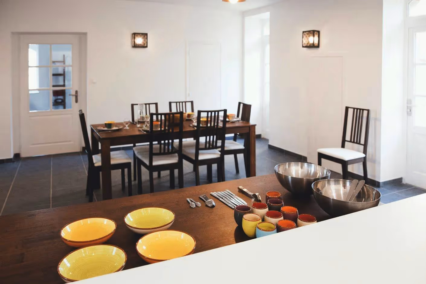 Retraite Spirituelle en Château | Salle à manger 2.webp