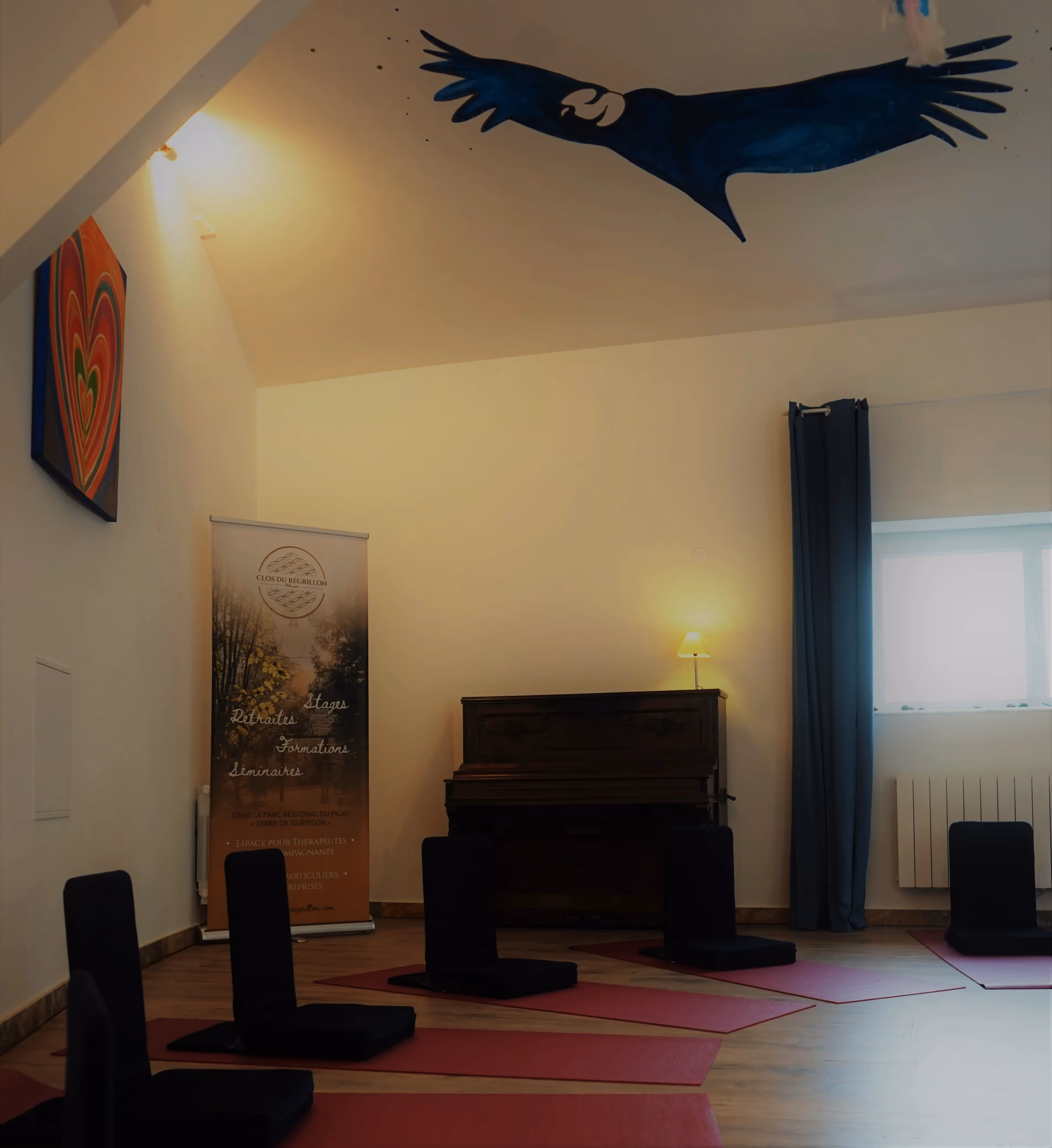 Retraite Bien-Être en ferme | Tapis de yoga.webp