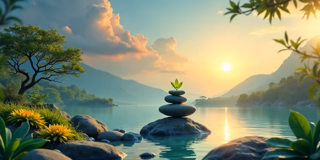 Équilibre et harmonie dans la nature.