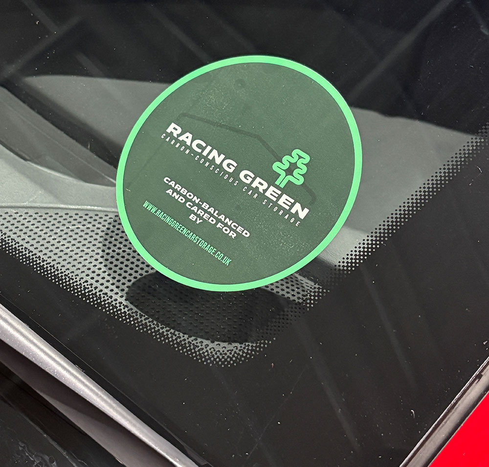 Racing Green Car storage Kent