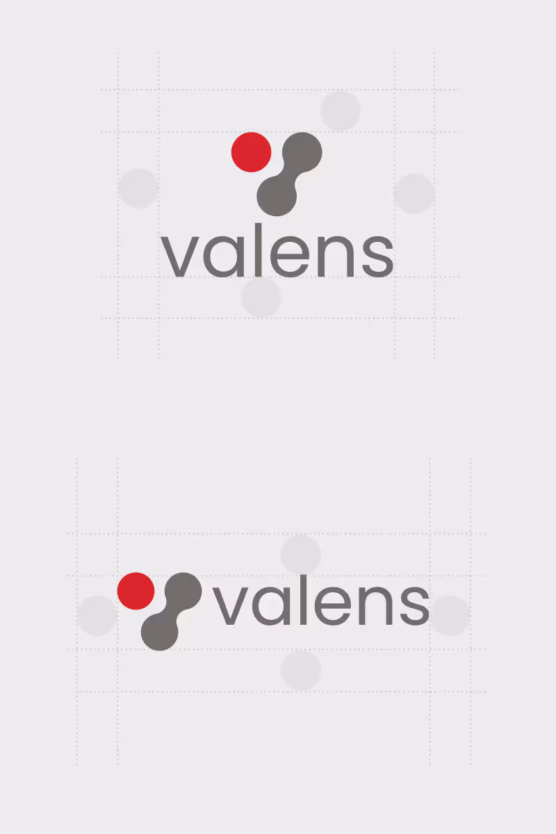 Grafische Darstellung der Entstehung eines Logos