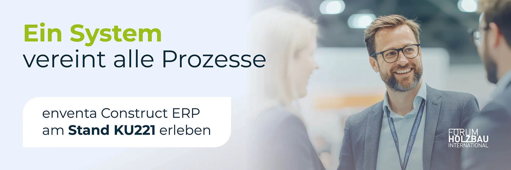 SOFTBAUWARE | Member of enventa Group auf dem Internationalen Holzbau-Forum 