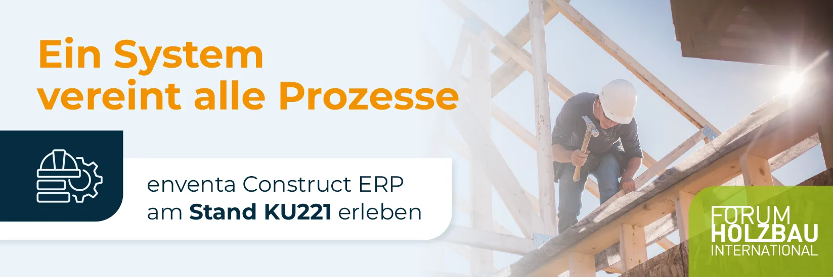 SOFTBAUWARE | Member of enventa Group auf dem Internationalen Holzbau-Forum