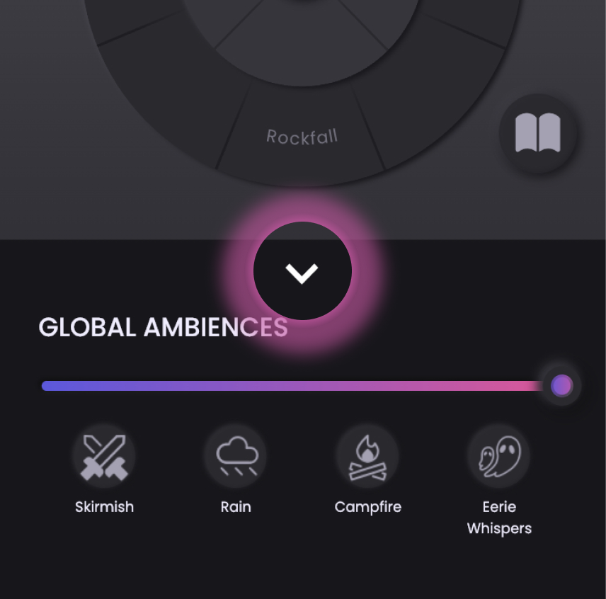 TableTone feature global ambiences