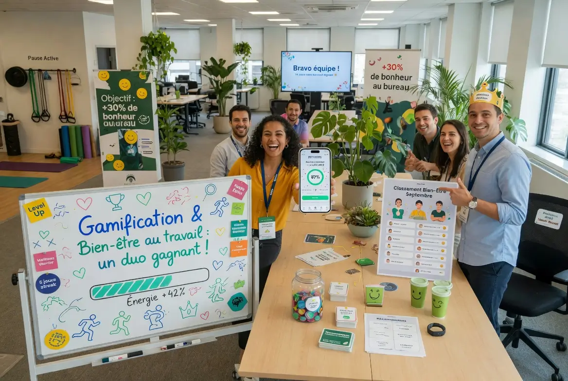 bien être au travail et gamification