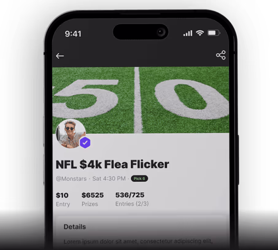 iPhone displaying group profile