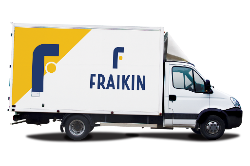 Fraikin bakwagen 20m3 voor leasing in transport en logistiek