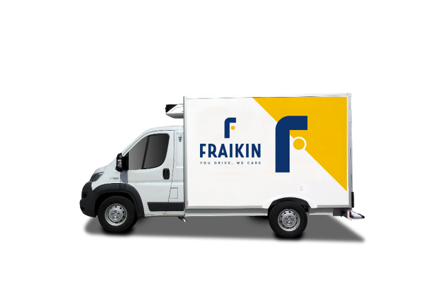 Fraikin voertuig voor fleet management en wagenparkoptimalisatie