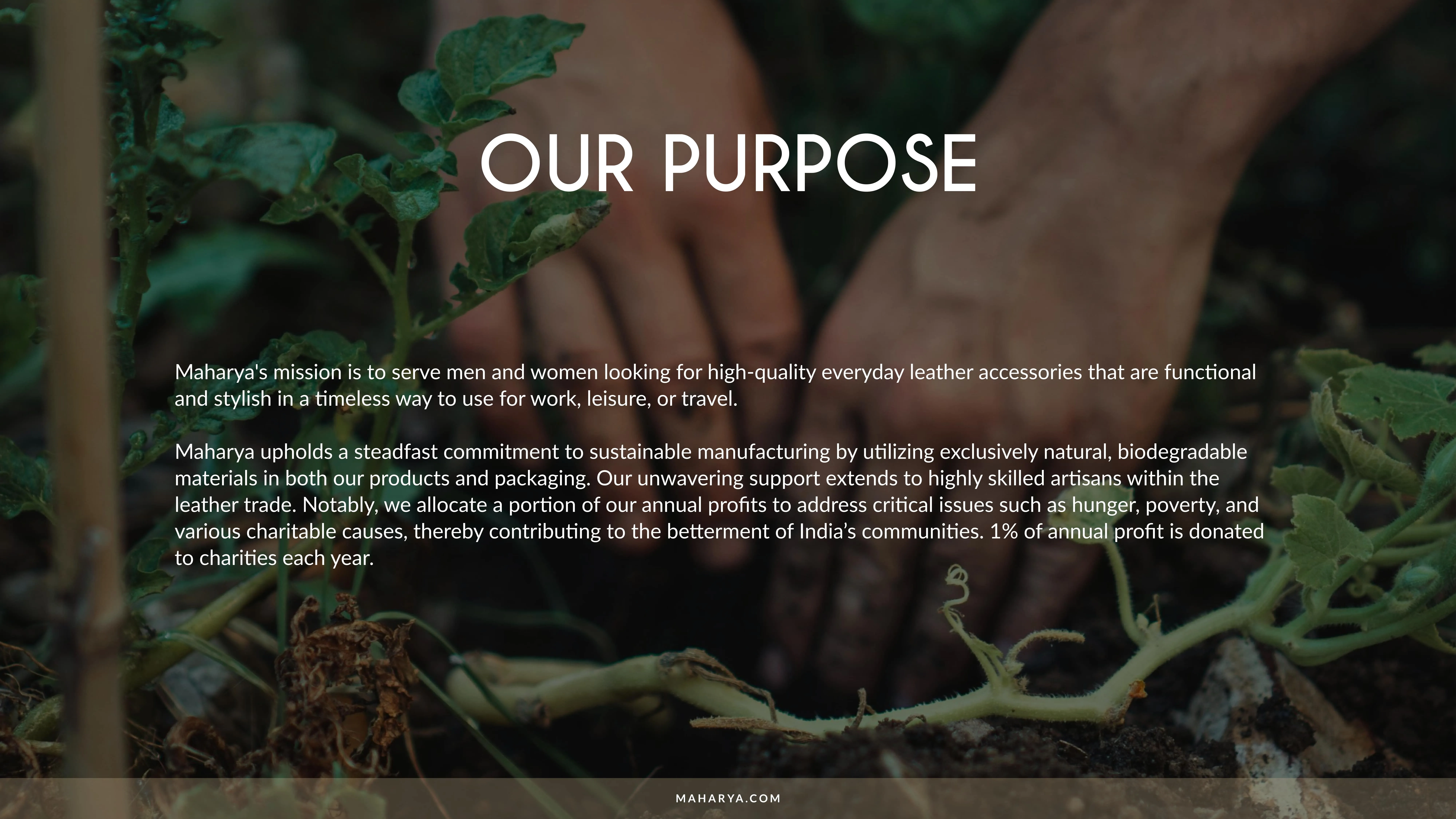 Our Purpose