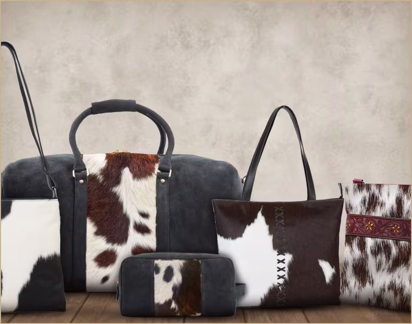 Handcrafted leather bags and accessories by Maharya India OEM manufacturer