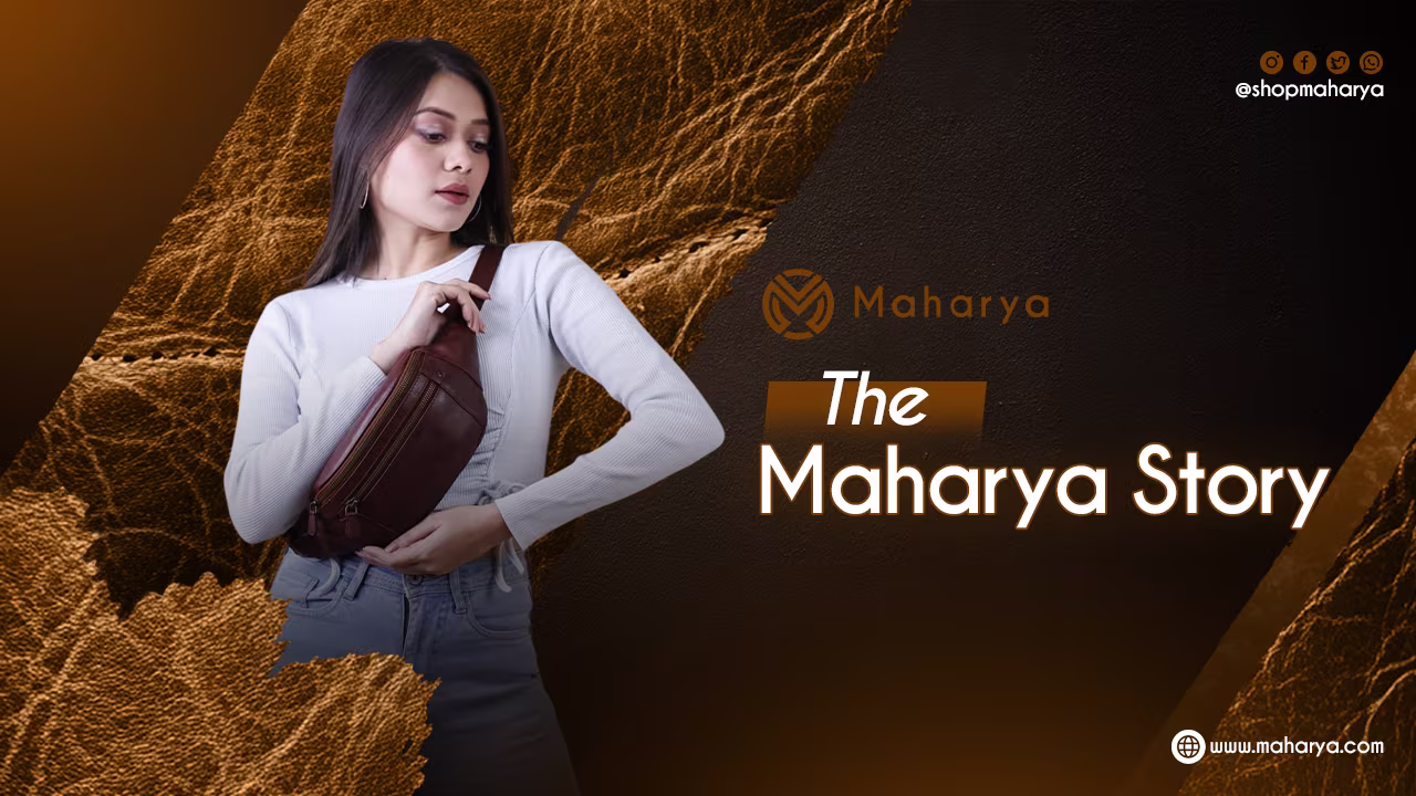 Maharya Sustainable Handcrafted Leather Accessories B2B Private Label