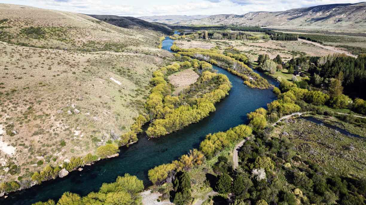 Rainbow Trout Release Patagonia River