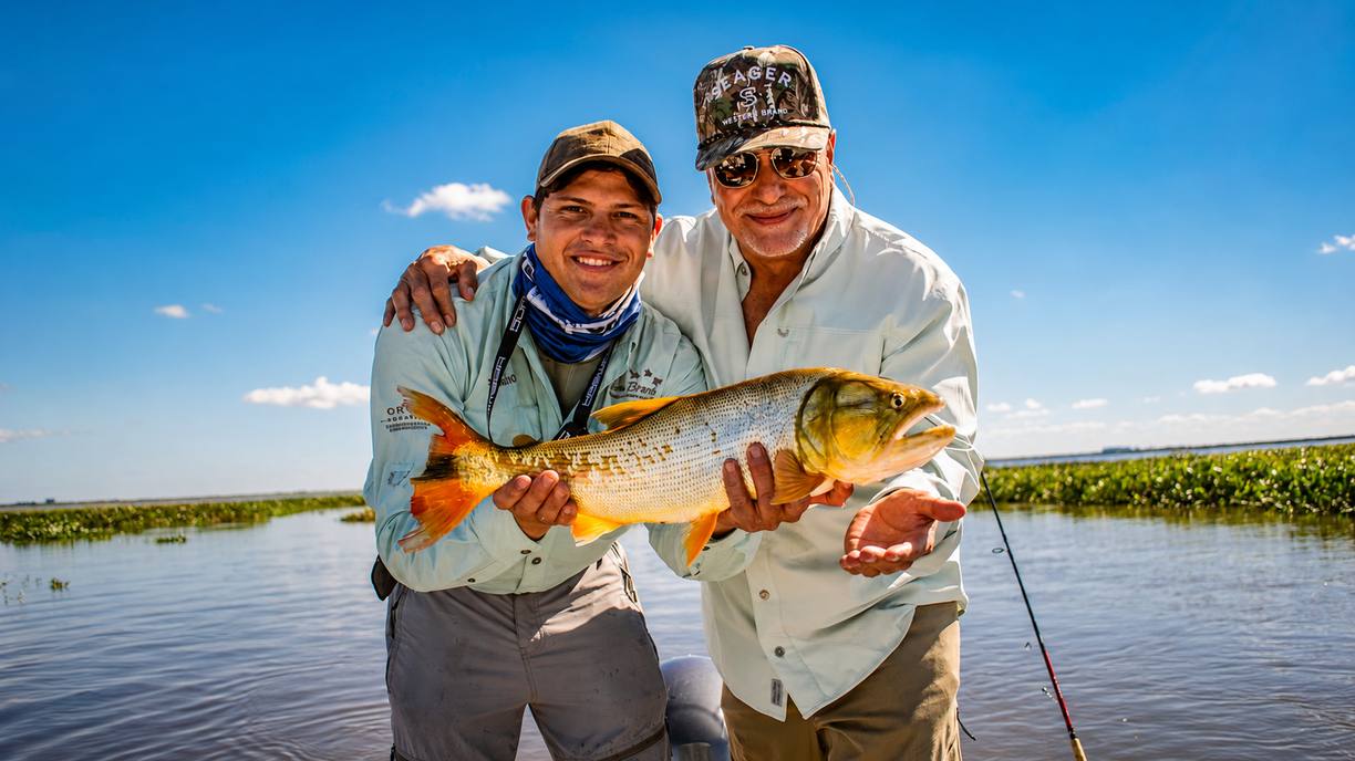 Golden Dorado Trophy Catch Rio Bravo Lodge