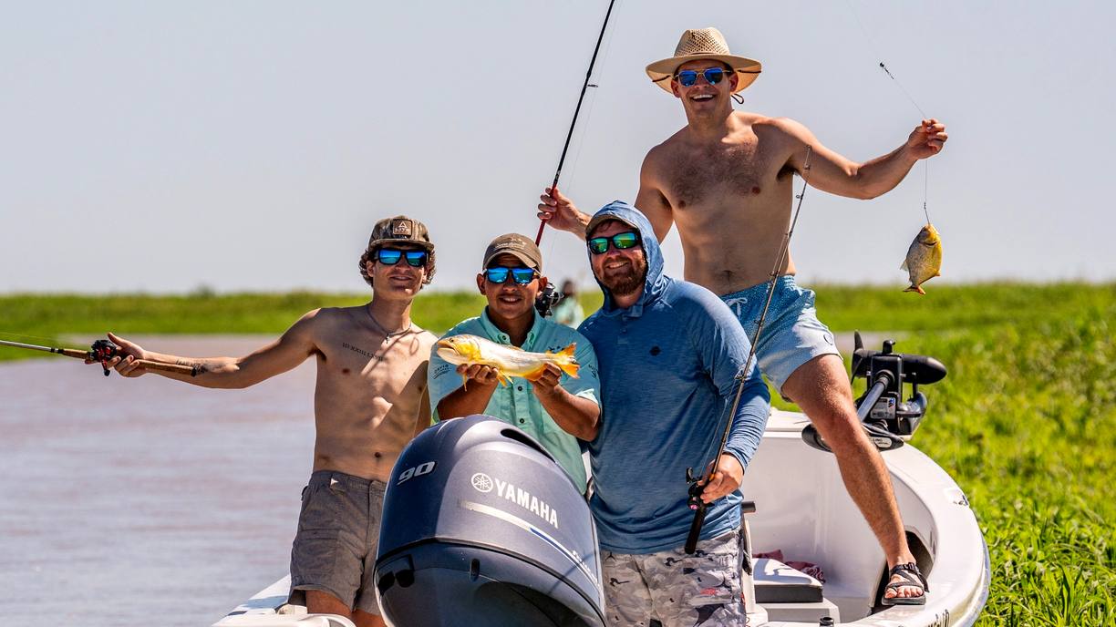 Young Angler Golden Dorado Catch