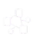Security tokens and identity icon