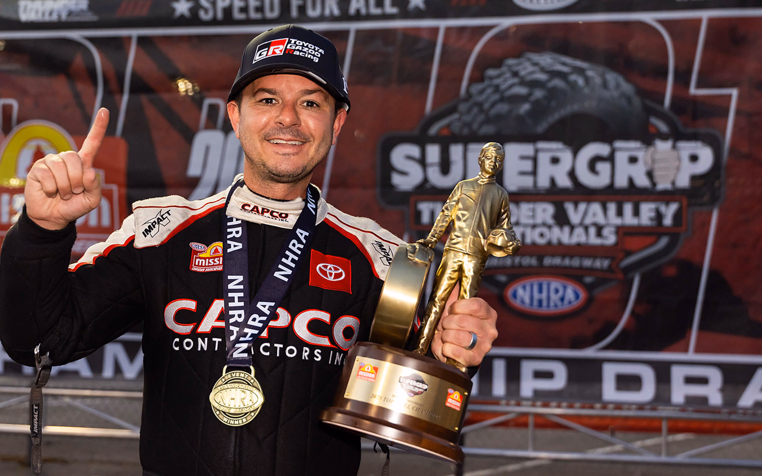 Torrence Gets it Done at Bristol