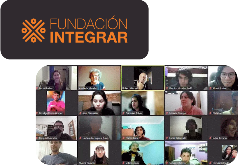 Fundacion Integrar - Charla con estudiantes
