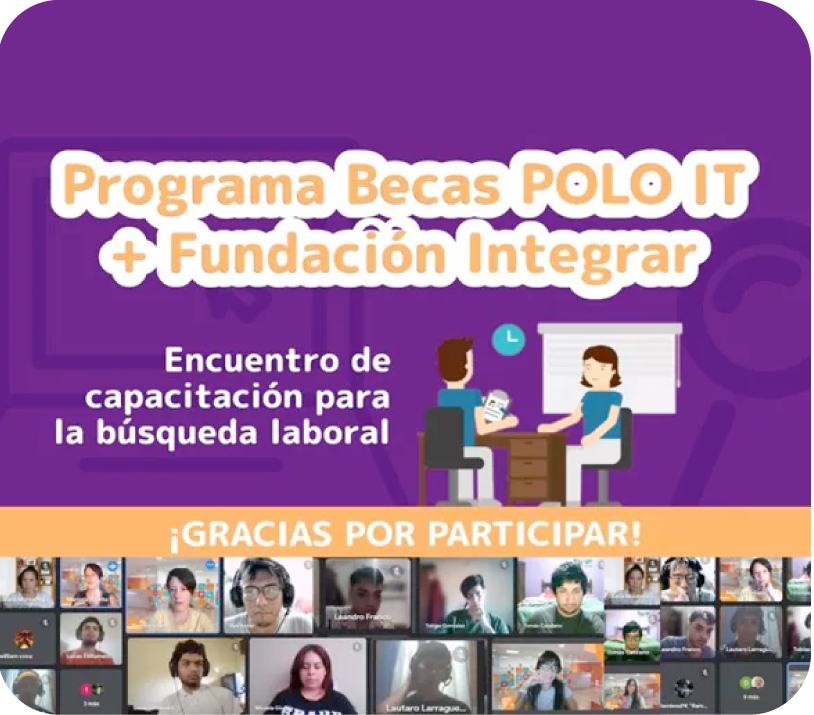 Programa Becas Polo IT + Fundacion Integrar