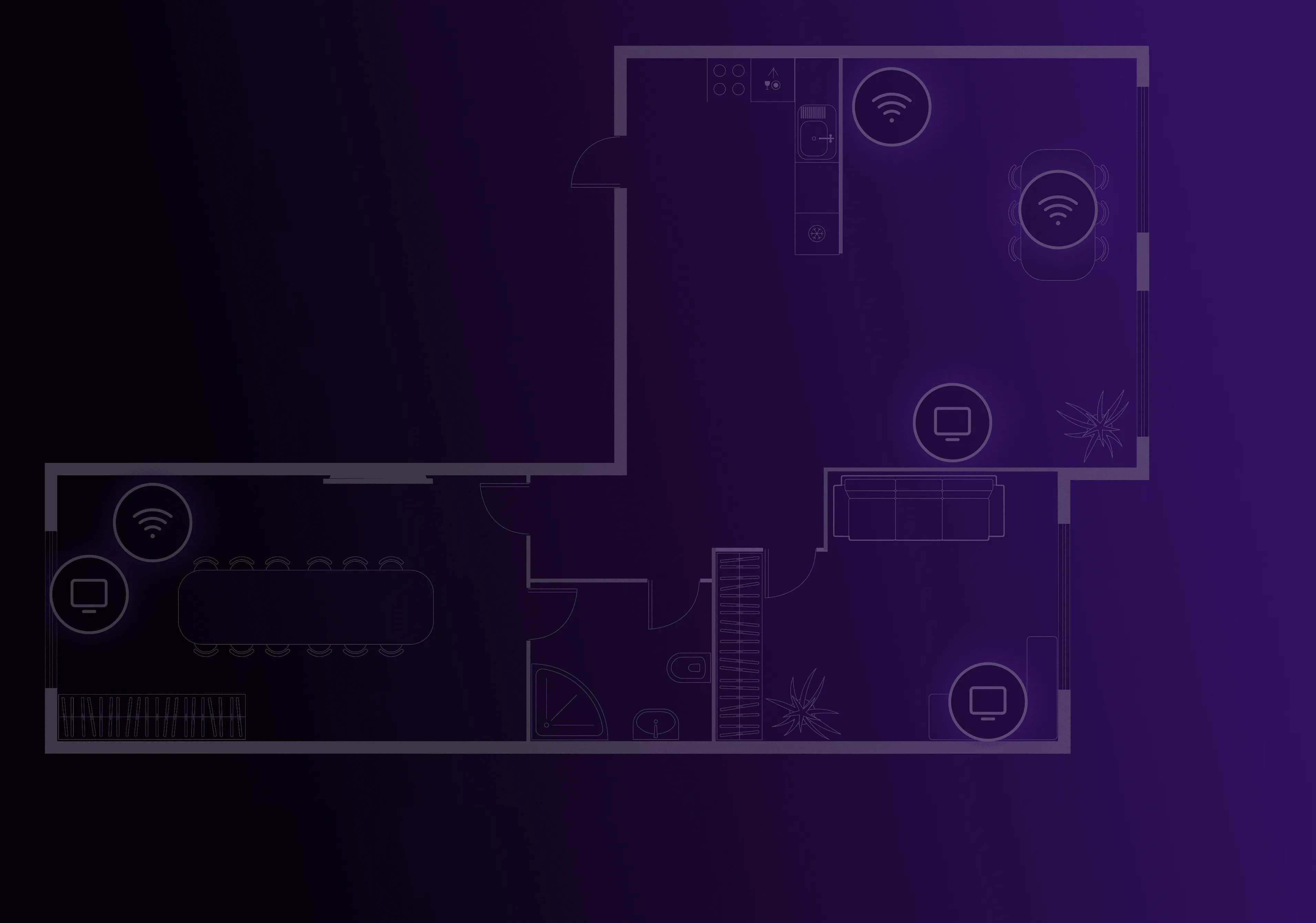 Computer screen showing an electrical schematic design with switches and circuit components icons.