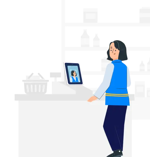 Retail associate POS system secure access