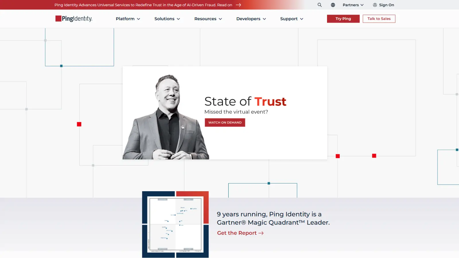 Ping Identity Passwordless Solution