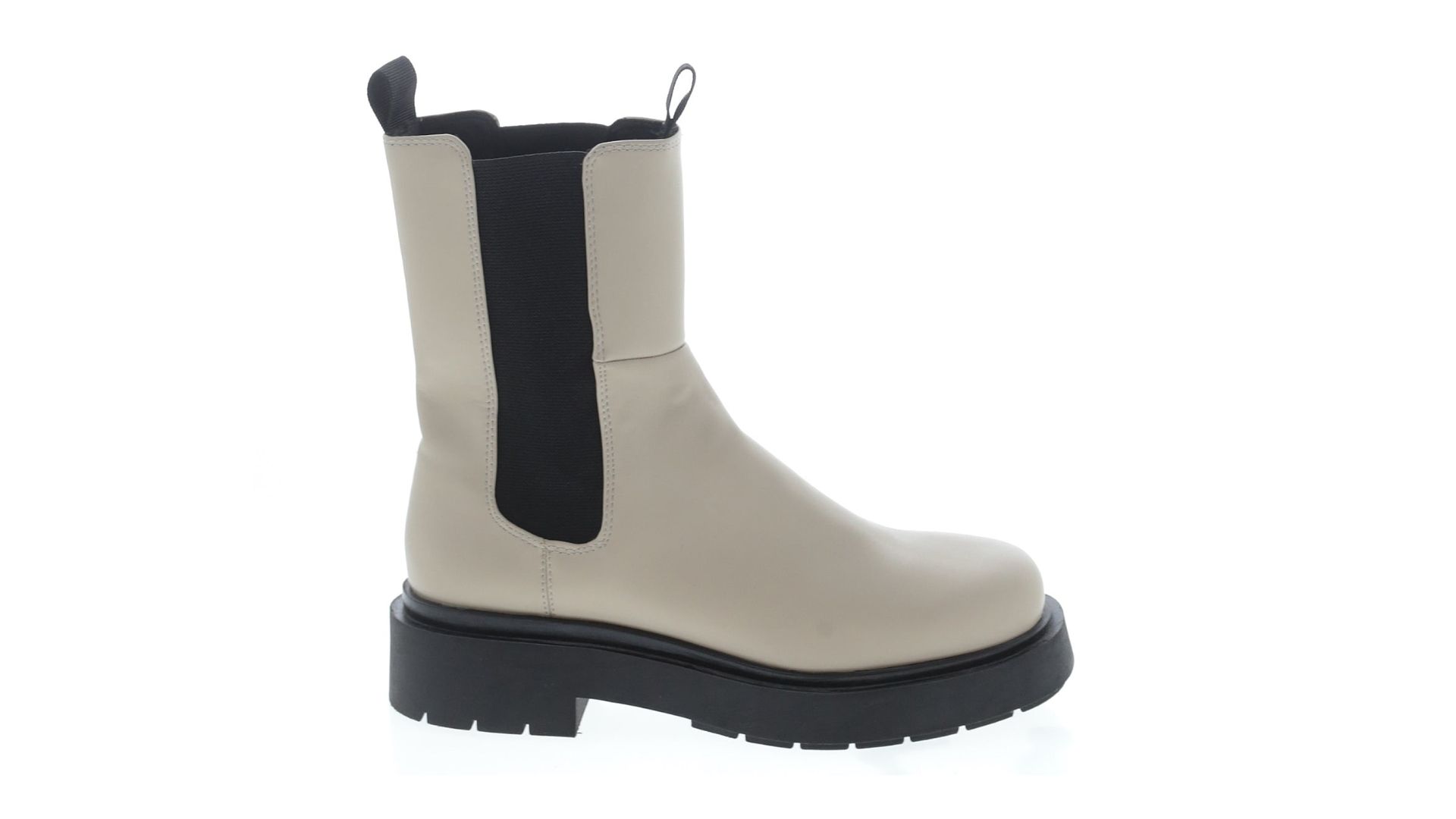 A white H&M chunky Chelsea boot.