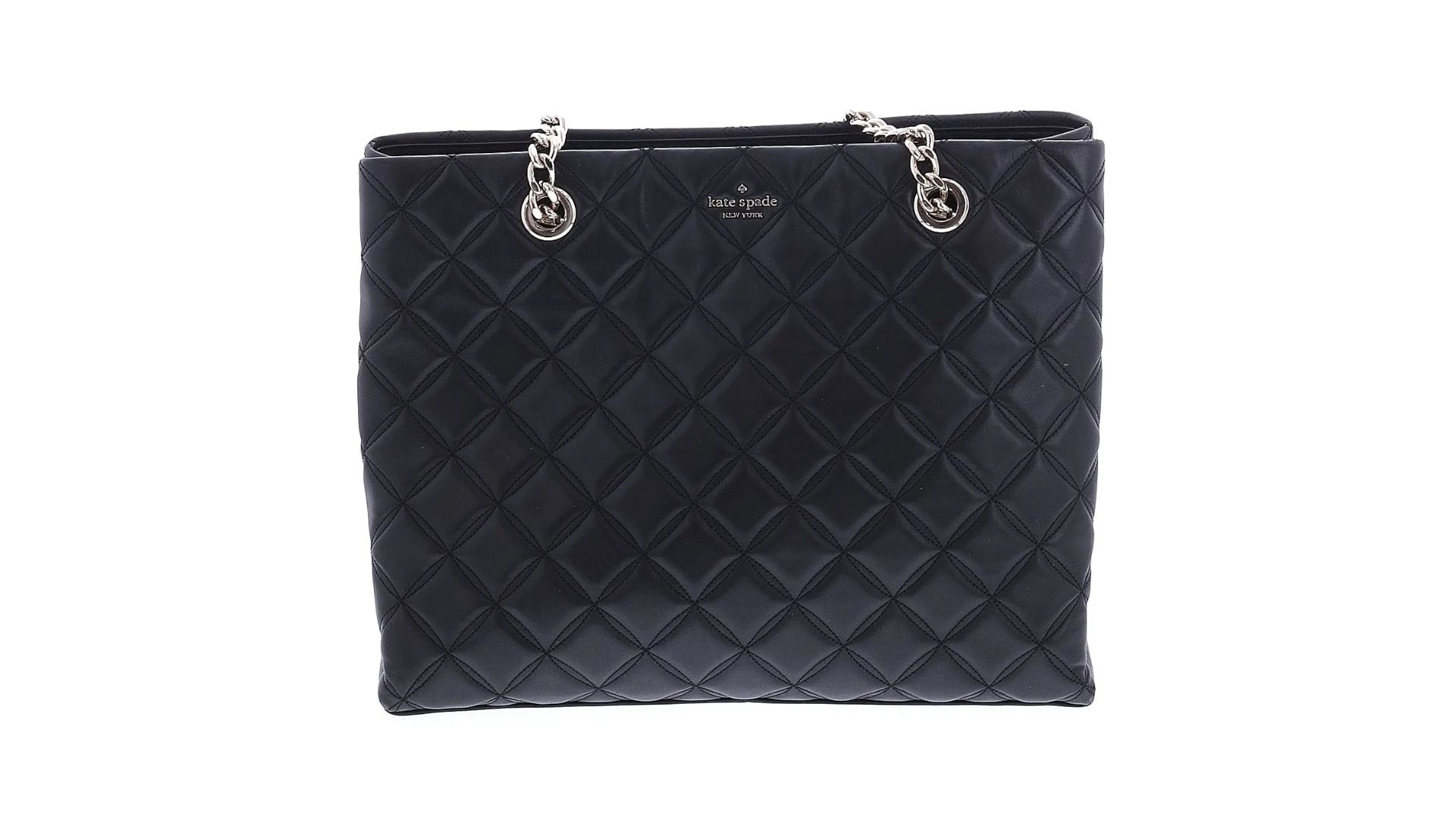 A black Kate Spade New York bag.