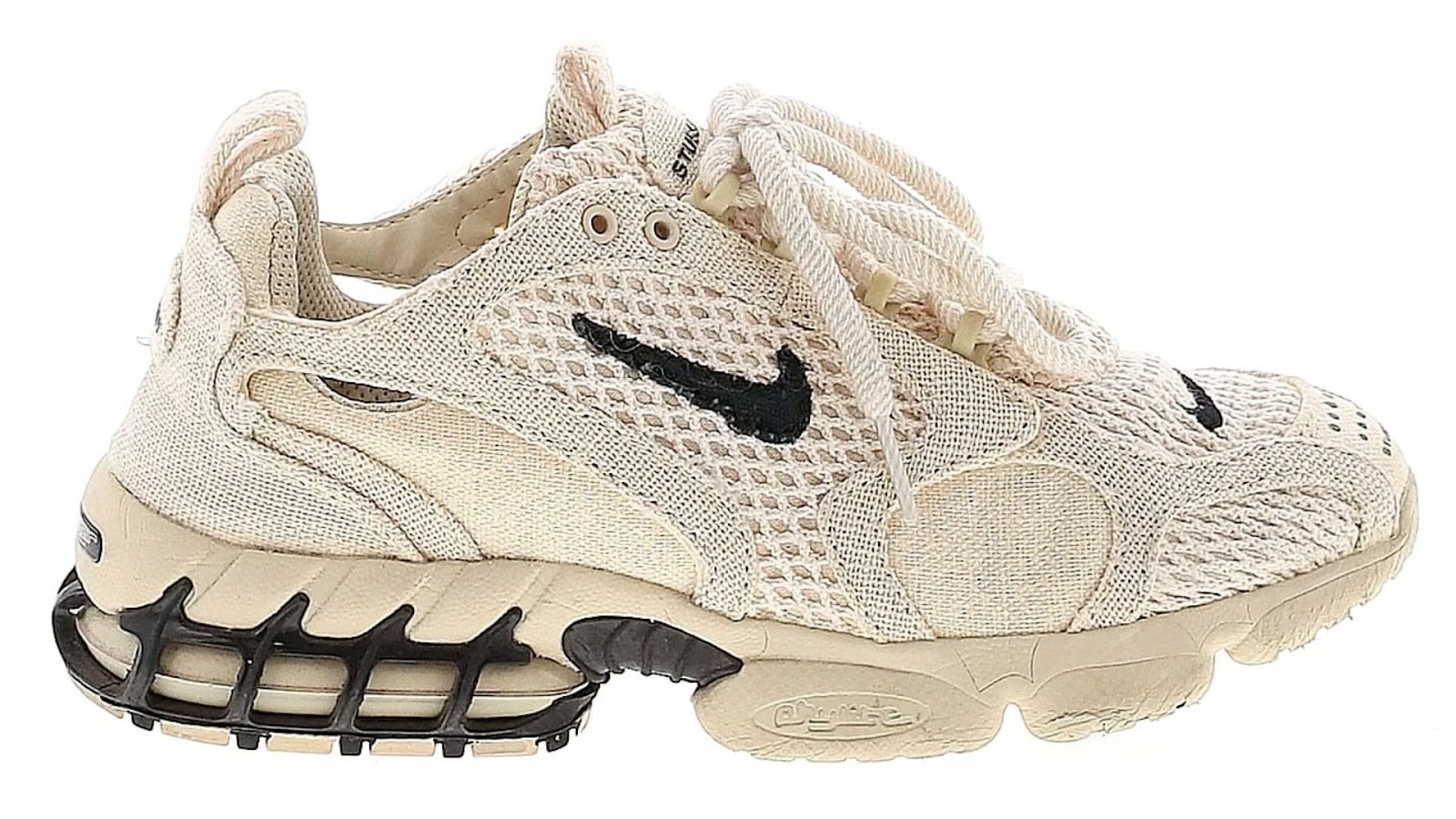 A sneaker against a white background.