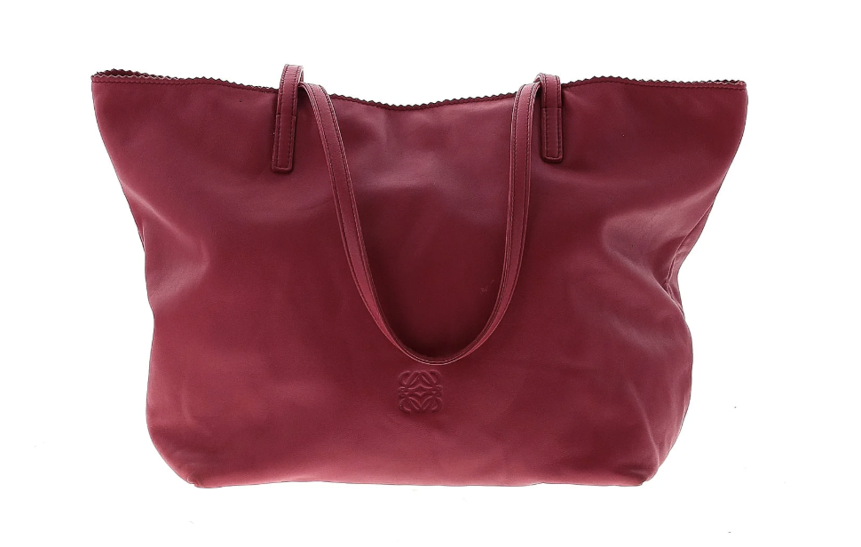 Loewe Red Vintage Leather Handbag