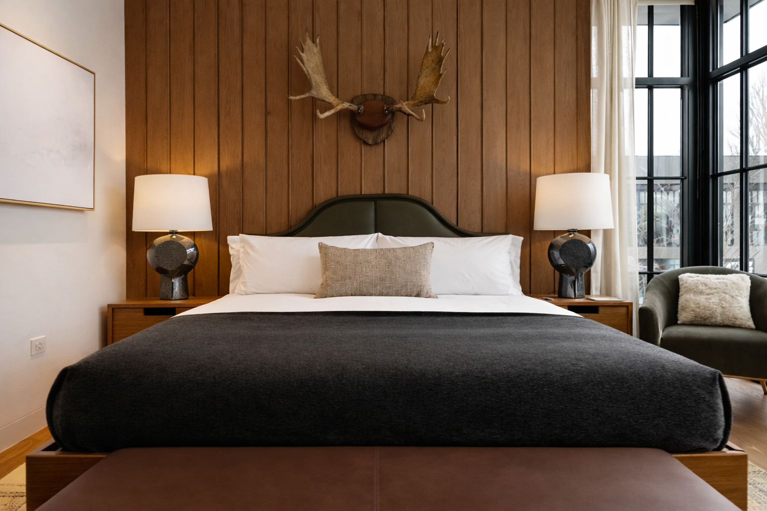 Long House Guest Rooms