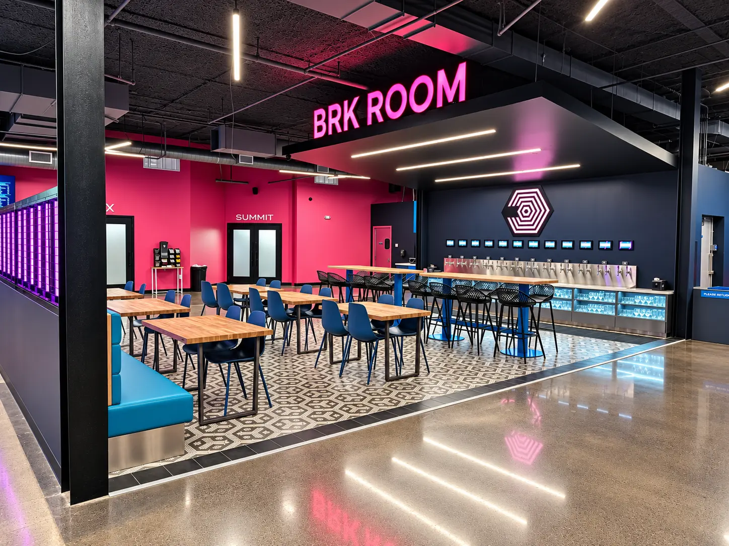 BRKTHROUGH taproom available for full-venue group events