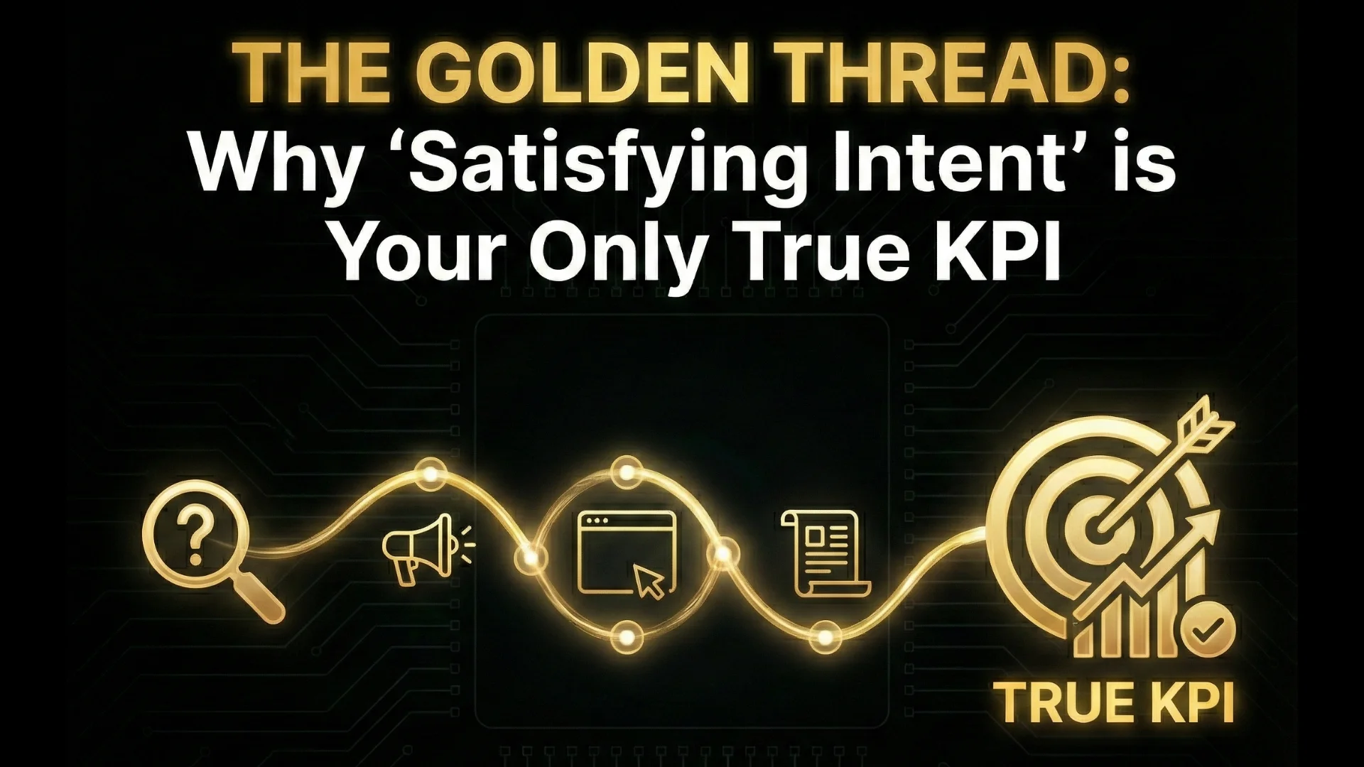 The Golden Thread: Why "Satisfying Intent" is Your Only True KPI