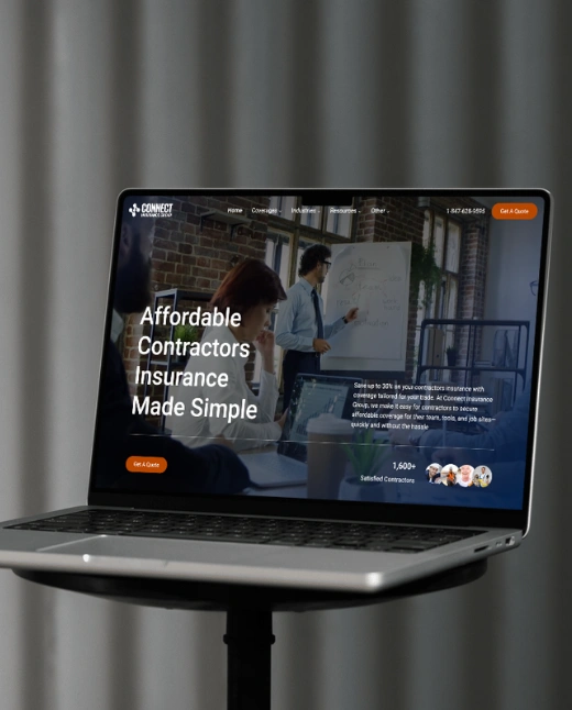 Contractors insurance website.