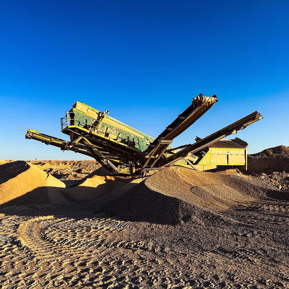 Planta seleccionadora de INEL en la faena de Minera Spence, BHP
