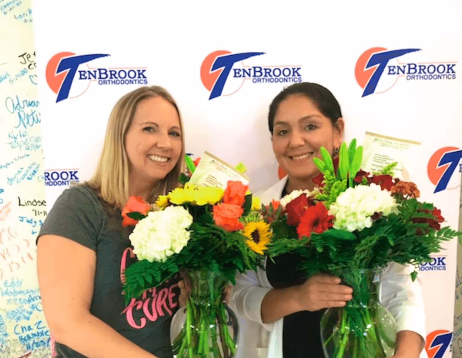 Happy Work Anniversary Lisa and Christina!
