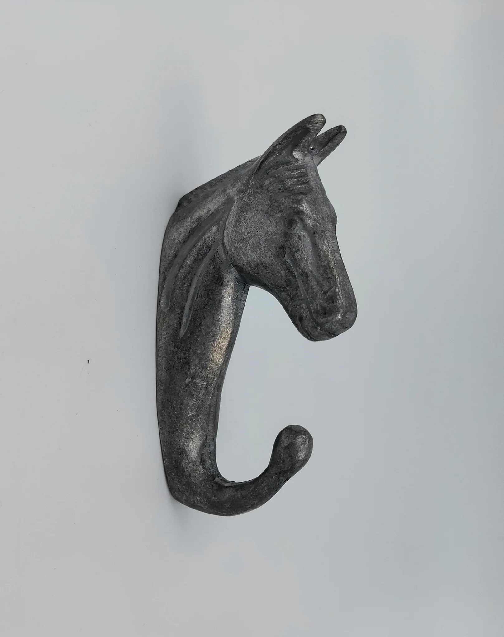 Horse Hook - Silver - Brushed