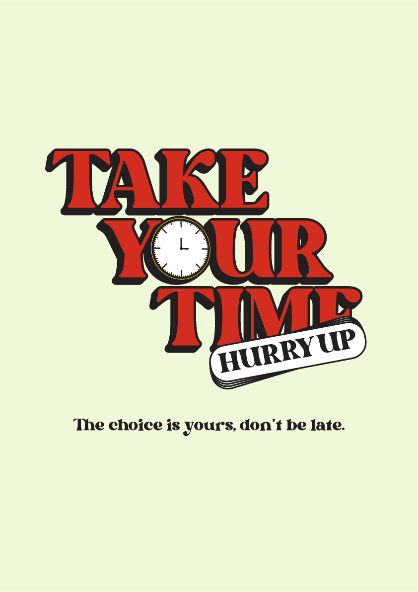 Take Your TIme poster