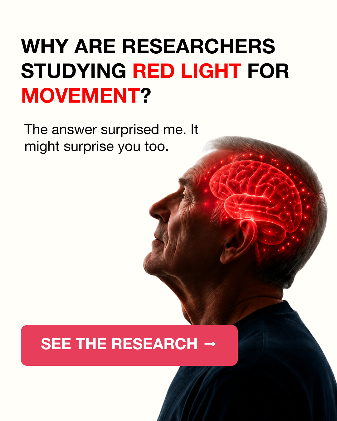 Red light for movement