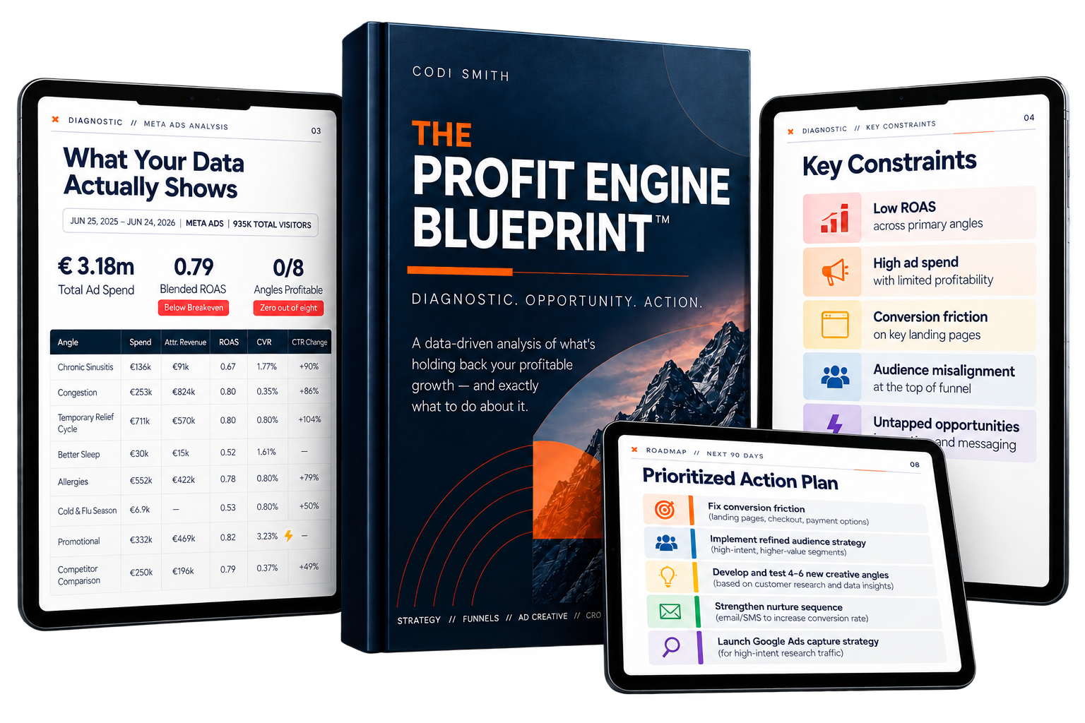The Profit Engine Blueprint book and diagnostic report bundle