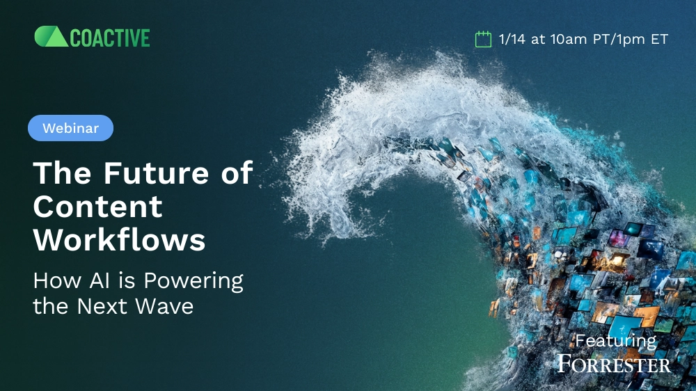 Join us to learn from Forrester Research’s Phyllis Davidson to understand how leading organizations are extending their DAM with Coactive’s specialized AI.
