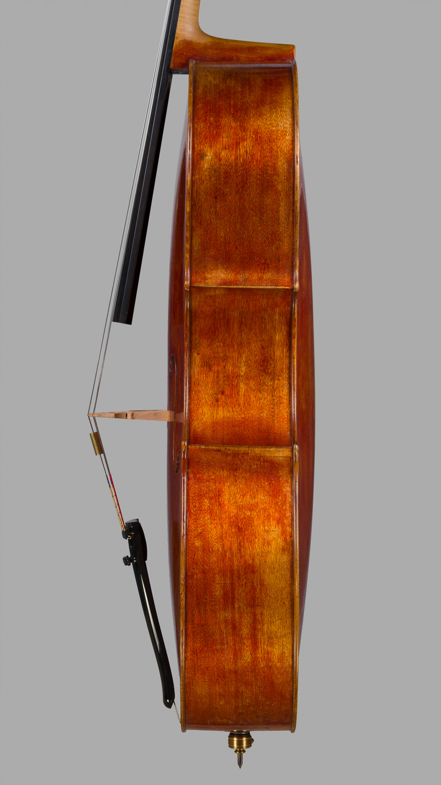 Violoncello Markevitch 2026, Ansicht von der Diskantseite