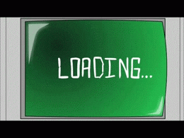 Retro computer monitor displaying "Loading..." — a nod to observability systems struggling to keep up with modern data volume.