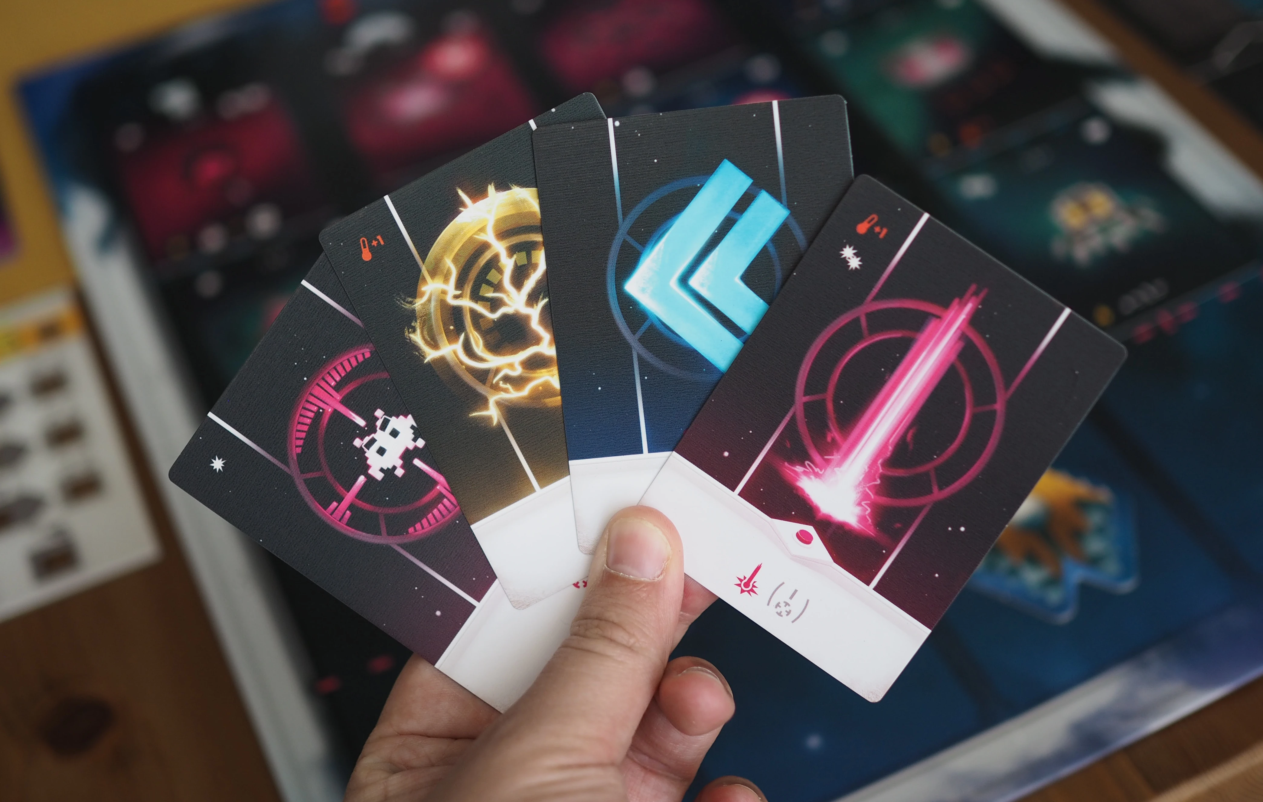 Command Cards on hand