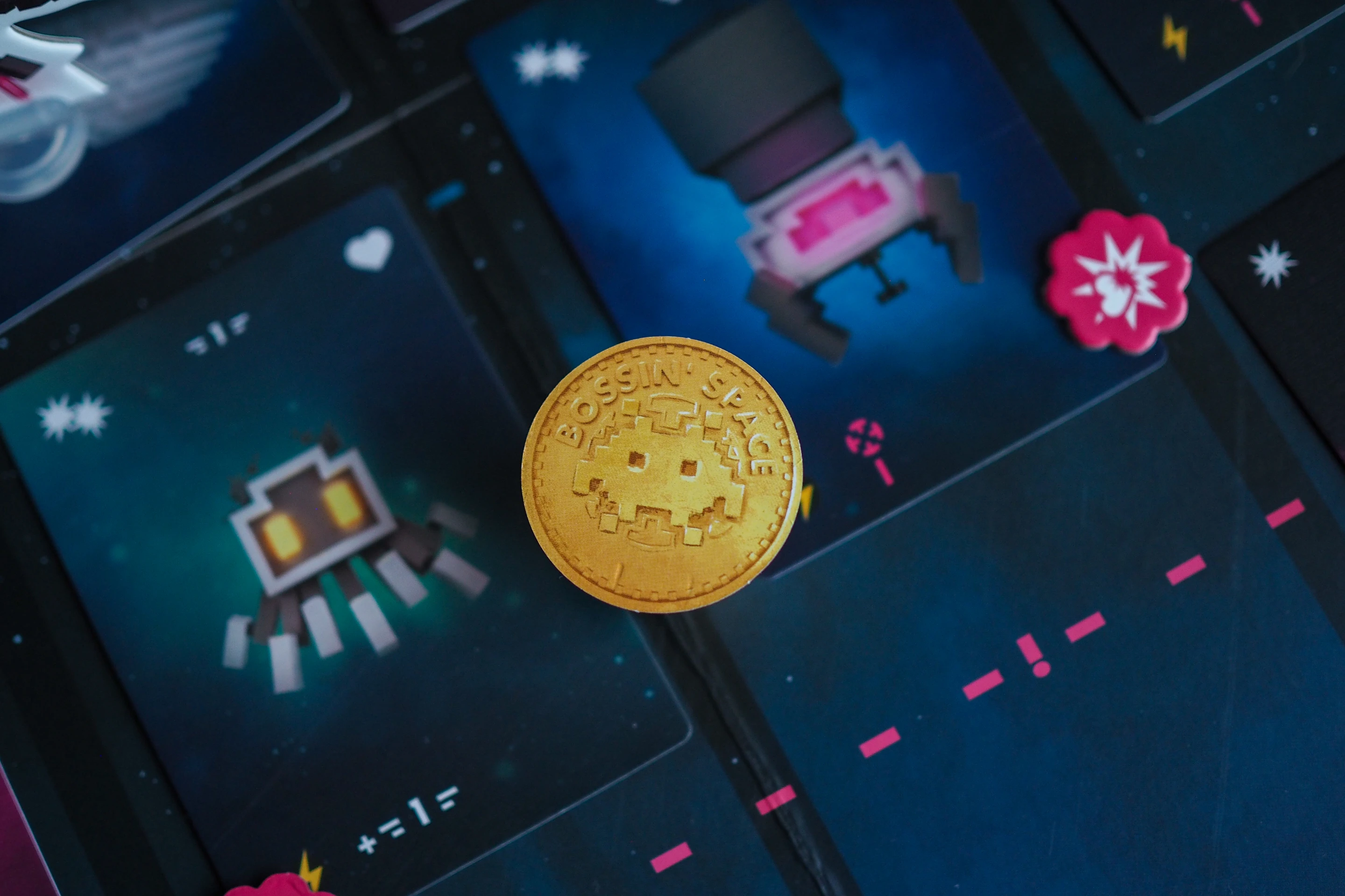 Bossin' Space Captain of the round coin