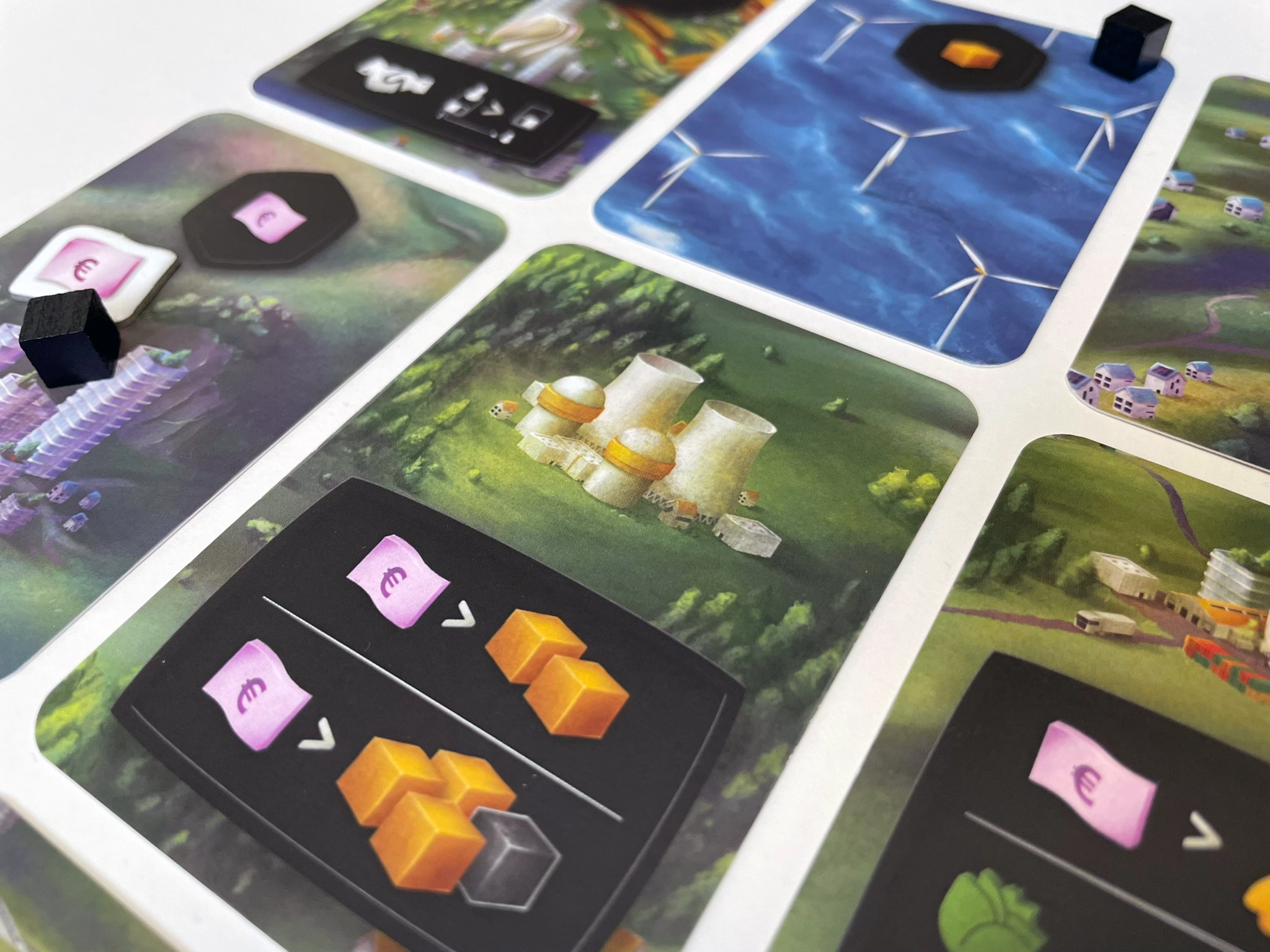 Terra Futura cards close-up