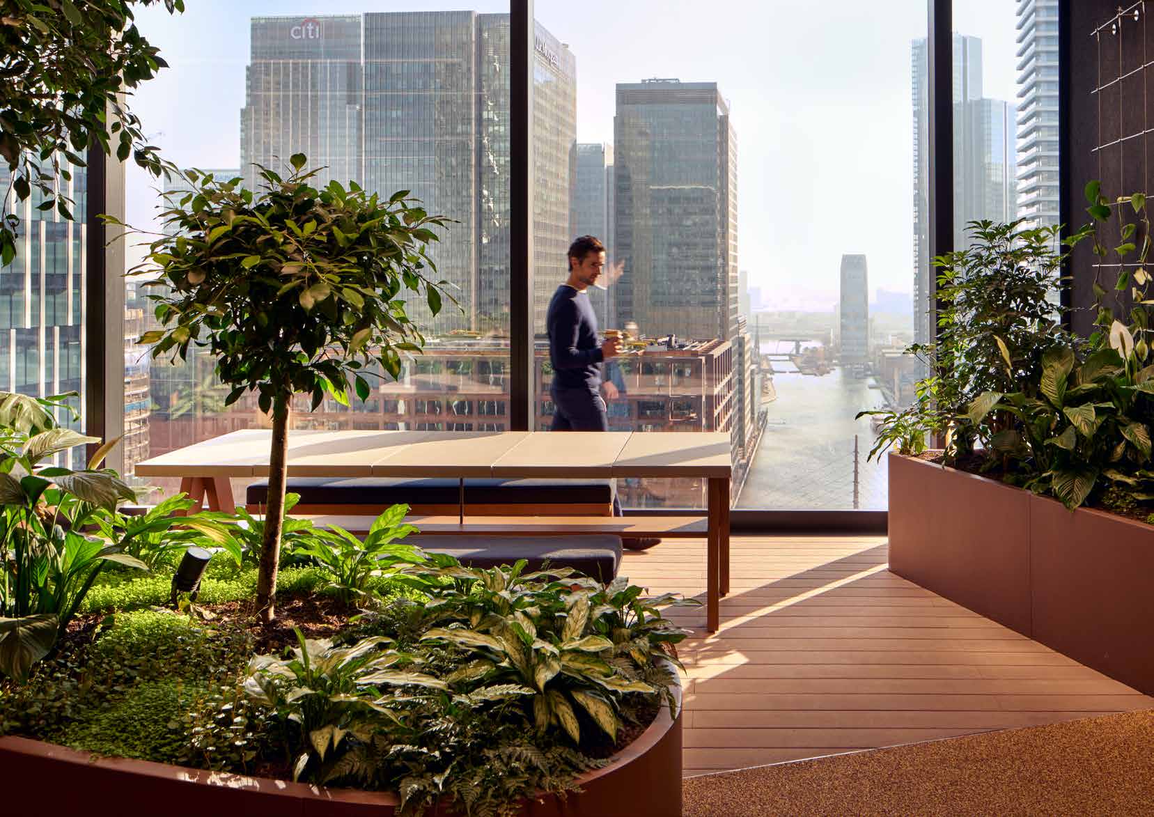 Landmark Pinnacle residents’ indoor sky garden
